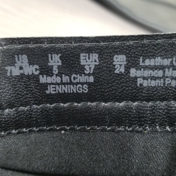 Naturalizer Jennings Knee High Boot Wide Calf, Black Leather, Womens Size 7 M - Picture 9 of 10